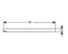 Geberit 154.352.00.1 Крышка дренажного канала 900mm, нержавеющая сталь (СНЯТ С ПРОИЗВОДСТВА)
