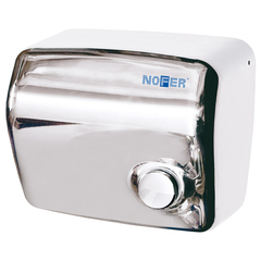 Nofer Kai 01250.B Сушилка для рук 1500 W, цвет: нержавеющая сталь глянцевая фото