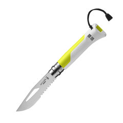 Фото Складной нож Opinel №8 Fluo Yellow, пластик