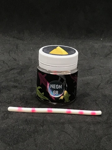 NEON 68 Доширак VIP 90 мм (8 шт) белый розовая точка продажа от 2 шт.