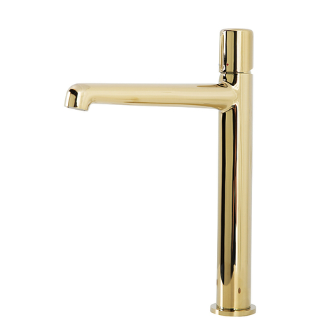 BelBagno Uno UNO-LMC-ORO-W0 Смеситель для накладной раковины, цвет: золото