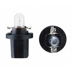 Автолампа 12V 1.2W (B8.5d) патрон Osram черный