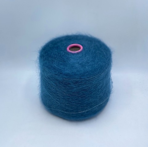 Filati Venezia (пр.Италия),art-Kid silk, 900/100гр, 70%Супер кидмохер, 30%Шелк, цвет-Океан, арт-34931