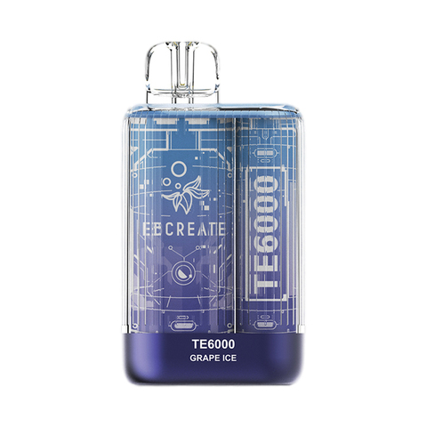 ELF BAR TE6000 Виноград Лёд - Grape Ice
