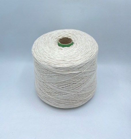 Бобинная пряжа (пр.Италия), art.Cotone, 350м/100 гр. 100%Хлопок, цвет-Светло-бежевый с серым оттенком , арт.34809