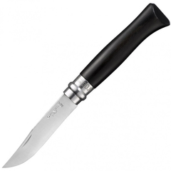 Фото Складной Нож Opinel №8 VRI Luxury Tradition Ebony, нержавеющая сталь Sandvik 12C27, эбеновое дерево, 001352, подарочная упаковка