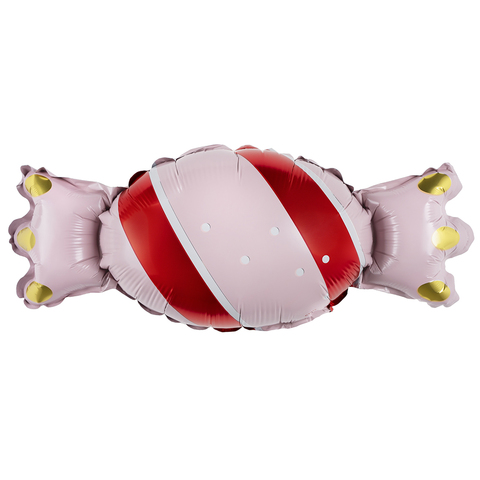Шар К Мини-фигура, Конфета, Розовый, 17''/43 см, 5 шт. (в упаковке)