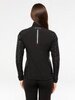 Женский тренировочный лыжный костюм Moax Tauri Pro Hybrid Softshell черный - 4