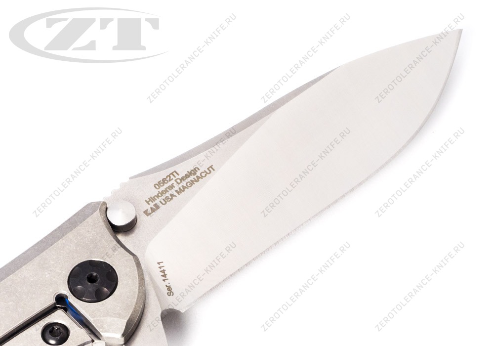 Нож Zero Tolerance 0562Ti MagnaCut Hinderer - фотография 