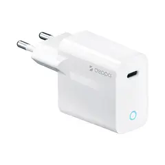 Сетевое зарядное устройство Deppa, USB-C, 20 Вт, White (Белый)
