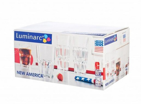 Набор стаканов Luminarc Новая Америка 270 мл низкие (6 шт) - купить