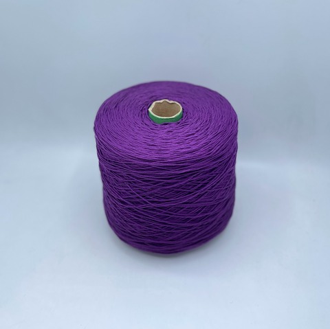 Бобинная пряжа (пр.Италия), art-USA Cotton supersoft , 325м/100гр. 100% Хлопок Pettinato(чесаный хлопок) цвет-Фиолетовый, арт.29981