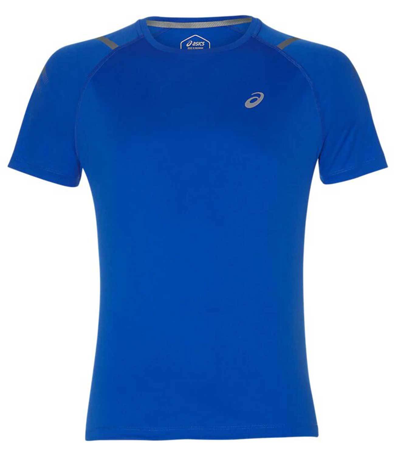 Asics Icon Ss Top футболка для бега мужская синяя