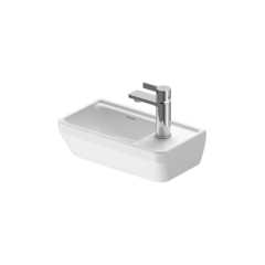 Duravit D-Neo 7394000411 Раковина 400 мм, без перелива, с 1 отв. под смеситель справа, с WonderGliss, цвет: белый фото