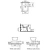 VitrA S20 5509B003-0288 Биде напольное