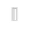 Gessi Eleganza 46593#520 Зеркало настенное 42х90см в белой раме