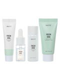 Набор уходовых средств успокаивающий с центеллой азиатской Fresh Cica Plus Clear KIT NACIFIC