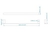 Mediclinics AI1313C полотенцедержатель, нержавеющая сталь AISI 304, глянцевый