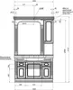 Aquanet 182009 Тумба под раковину