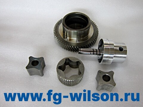 Насос масляный в сборе, оригинал / OIL PUMP IDLER GEAR АРТ: 10000-40991