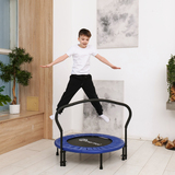 Батут с поручнем DFC JUMPFIT 36'' синий фото №11