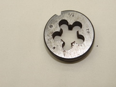 Плашка дюймовая 3/8" ТР  d=45мм