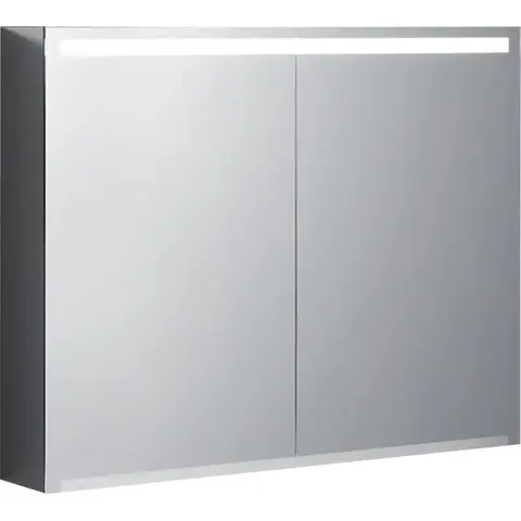Geberit Option 500.583.00.1 Зеркальный шкаф с подсветкой, три двери, 90x70x15см