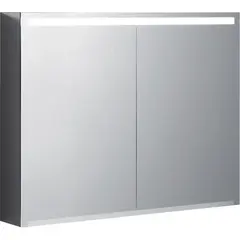 Geberit Option 500.583.00.1 Зеркальный шкаф с подсветкой, три двери, 90x70x15см фото