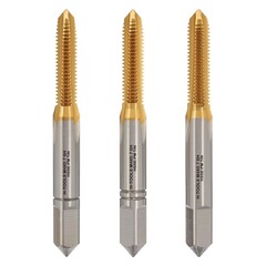 Метчик М 4,0х0,7 (Комплект 3шт) DIN352 HSSEPM-TiN 6HX 53мм a=3,4 H-Tools PRO 230040PMHT