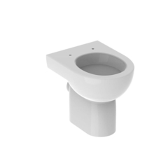 Geberit Renova 213010000 Напольный унитаз вертикальный смыв , горизонтальный выпуск, полузакрытая форма: T=47.5см, Белый фото