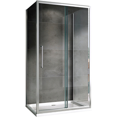 Abber Schwarzer Diamant AG30100H-S100-S100 Душевой уголок, 100x100x195, цвет: хром фото