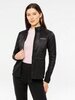 Женский тренировочный лыжный костюм Moax Tauri Pro Hybrid Softshell черный - 3