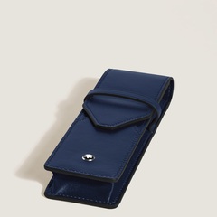 Чехол для 2 ручки Montblanc Envelope Meisterstück, темно-синий