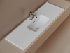 Ceramica Nova Compact CN7028 Раковина мебельная накладная 1210x395x170, цвет белый