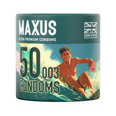 Презервативы MAXUS SO MUCH SEX 003 50, экстремально тонкие, 50 шт