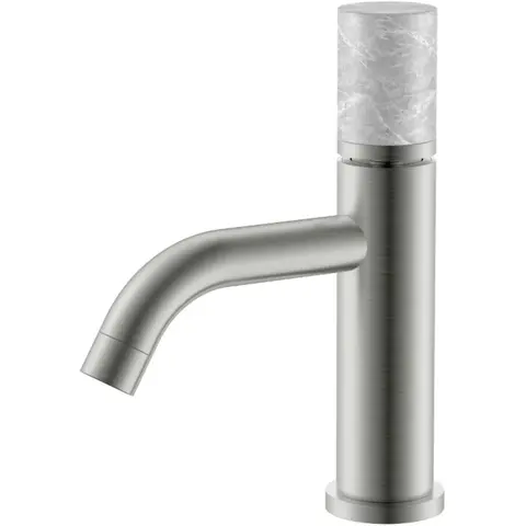 Boheme 121-NB-MR-GR Смеситель STICK для умыв. низ. NIKEL BRUSH MRAMOR GREY