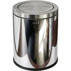 DRIO PB01811 Ведро напольное для мусора Commerical нерж.сталь с антипальчиковым покрытием фото