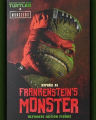 Фигурка NECA Universal Monsters x TMNT: Ultimate Raphael as Frankenstein Monster