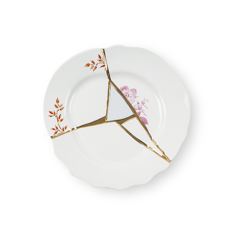 Десертная тарелка Kintsugi 09601