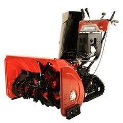 Снегоуборщик бензиновый DDE ST1387LET (SnowEngine 13 л.с., ширина 87 см, скор. +6/-2, гус. треуг., упр-ние на панели, эл. старт, фара) 917-040