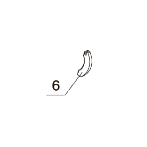 Цена на Запчасть №6 для PAG-PC84. Защелка