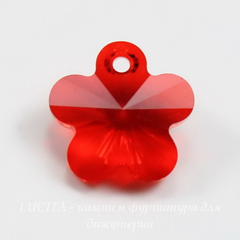 6744 Подвеска Сваровски Цветочек Light Siam (12 мм) ()