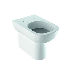 Geberit Smyle 500.213.01.1 Напольный унитаз вертикальный смыв, приставной, полузакрытая форма, белый фото