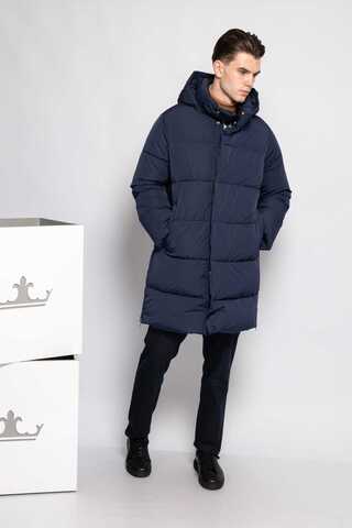 TRUSSARDI Пуховик удлиненный с капюшоном