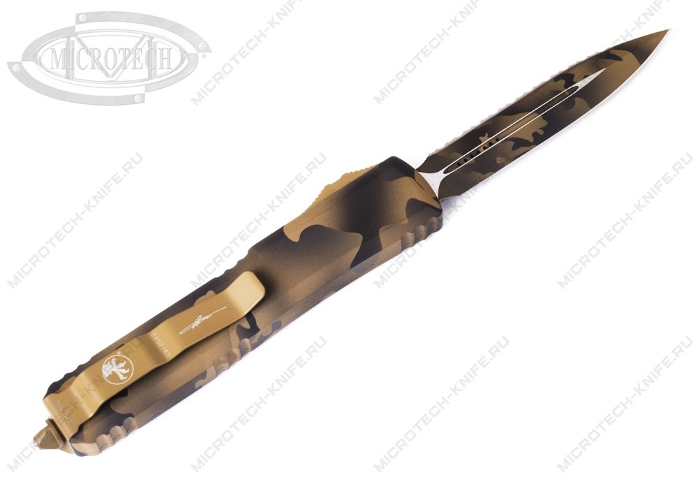 Нож Microtech Ultratech 122-3CCS Coyote Camo Signature