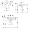 Duravit 858330000 Пьедестал для раковины 195х175 мм (для 232365, 232360, 232355) цвет белый