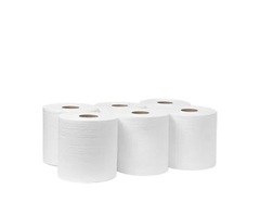 Полотенце Бумажное Plushe Professional центральная вытяжка, 2 слоя 130 м, целлюлоза, 15 г/м2, втулка