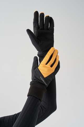Перчатки лыжные Nordski Motion WS унисекс black-orange