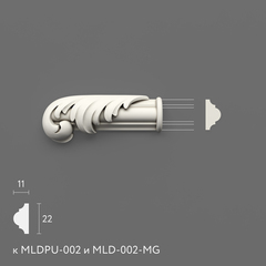Вставка к молдингу NPU-436.1L