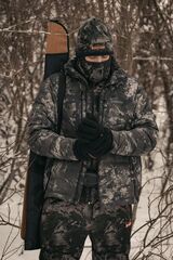 Демисезонная/зимняя куртка для города, охоты, рыбалки, туризма Remington Сompanion Black Camo на remingtonn.ru